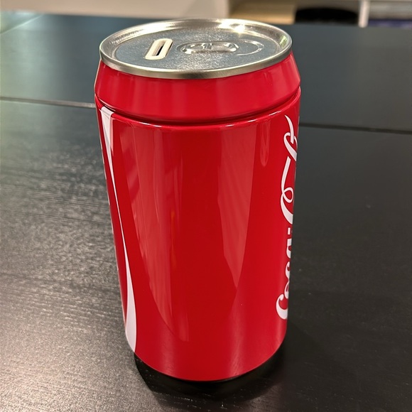 Coca Cola Giant Can Coin Piggy Bank - Picture 4 of 9